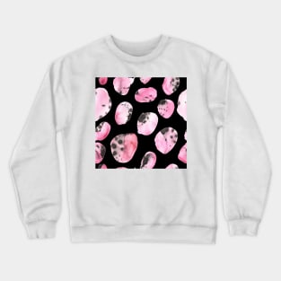 watercolor polka dots seamless pattern Crewneck Sweatshirt